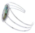 Multicolor Silver Native American Village Design Cuff Bracelet MX27454